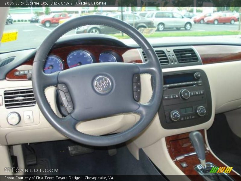 Black Onyx / Tuxedo Blue/Shale 2006 Buick Lucerne CXS