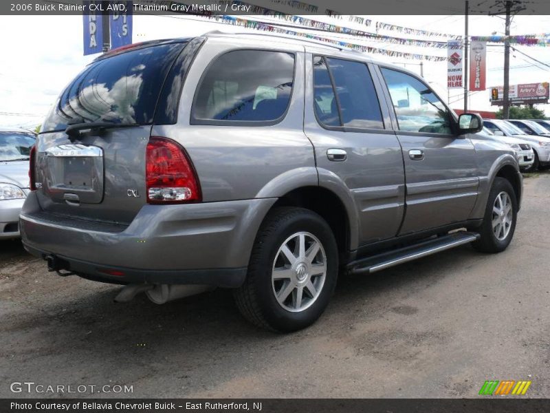 Titanium Gray Metallic / Gray 2006 Buick Rainier CXL AWD