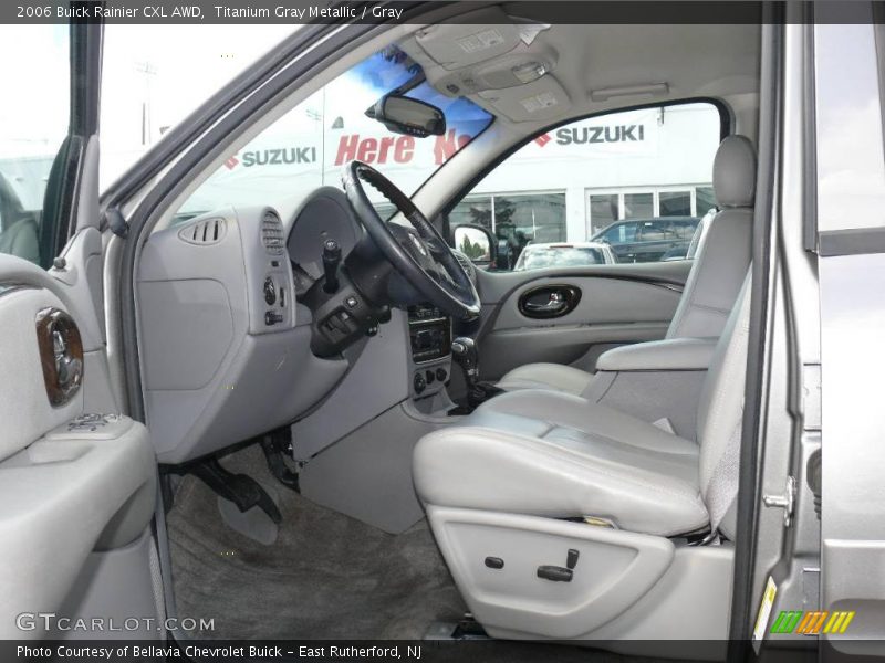 Titanium Gray Metallic / Gray 2006 Buick Rainier CXL AWD