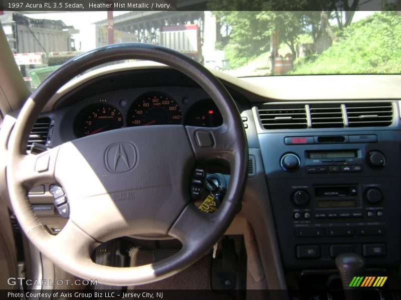 Heather Mist Metallic / Ivory 1997 Acura RL 3.5 Sedan