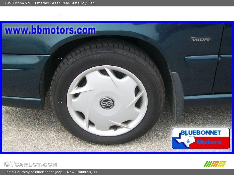 Emerald Green Pearl Metallic / Tan 1998 Volvo S70