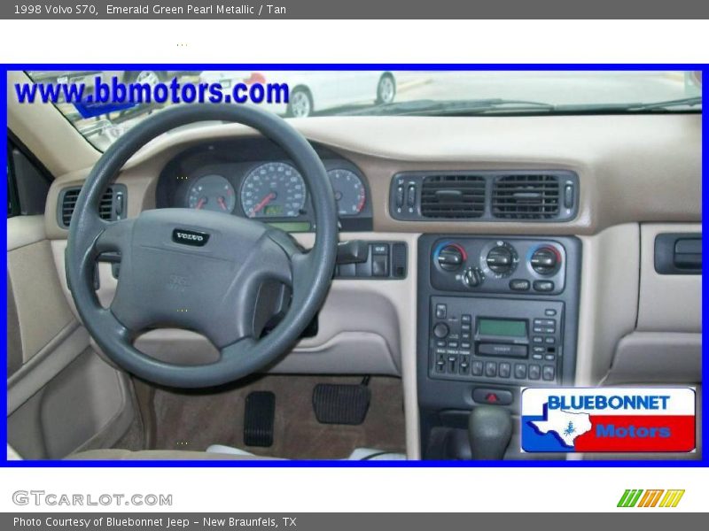Emerald Green Pearl Metallic / Tan 1998 Volvo S70