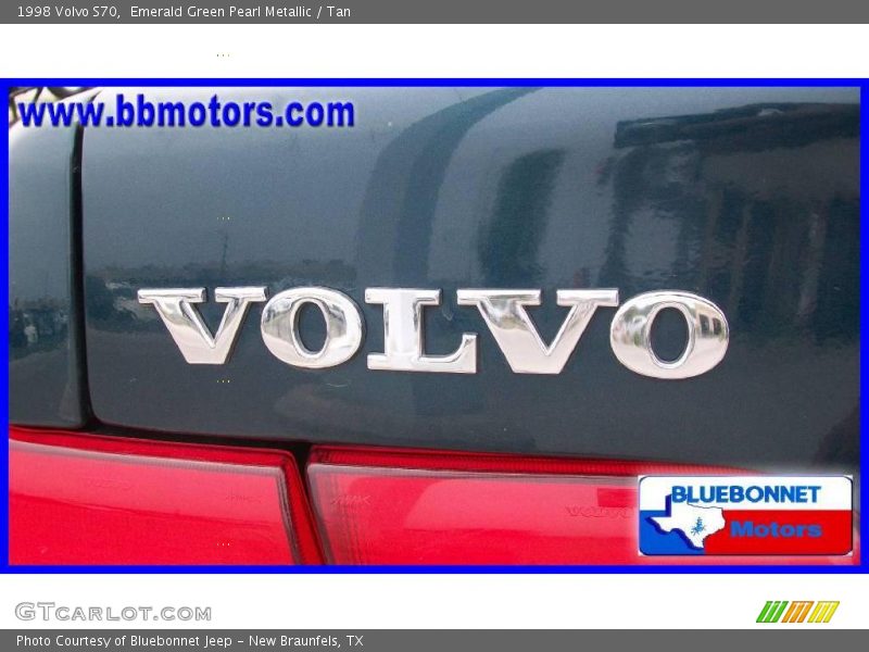 Emerald Green Pearl Metallic / Tan 1998 Volvo S70
