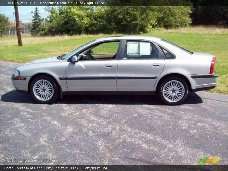 Moondust Metallic / Taupe/Light Taupe 2001 Volvo S80 T6