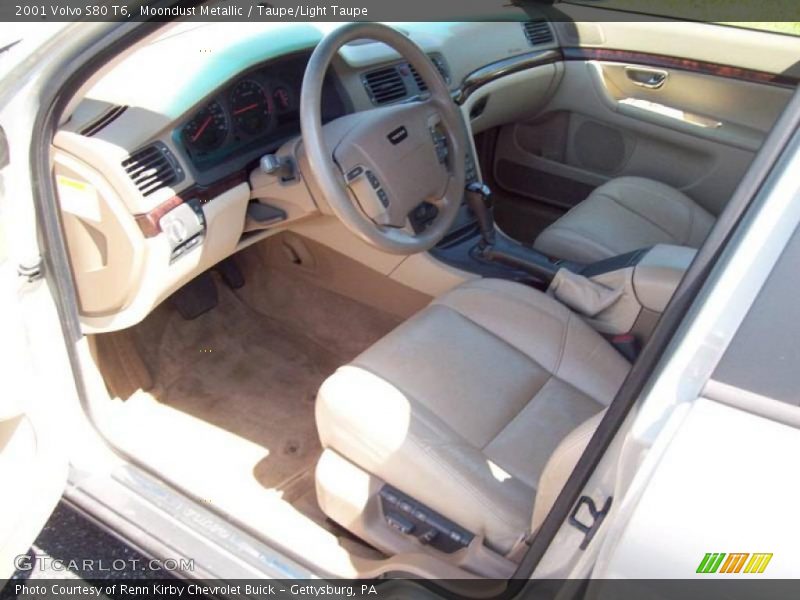 Moondust Metallic / Taupe/Light Taupe 2001 Volvo S80 T6