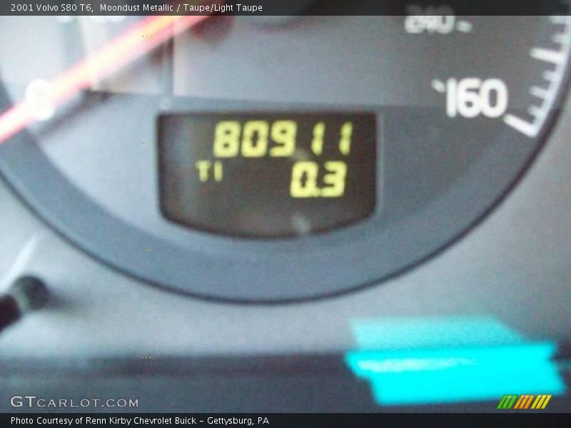 Moondust Metallic / Taupe/Light Taupe 2001 Volvo S80 T6