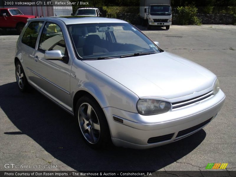 Reflex Silver / Black 2003 Volkswagen GTI 1.8T