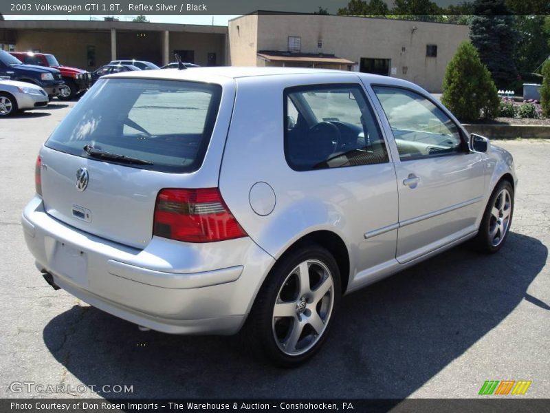 Reflex Silver / Black 2003 Volkswagen GTI 1.8T