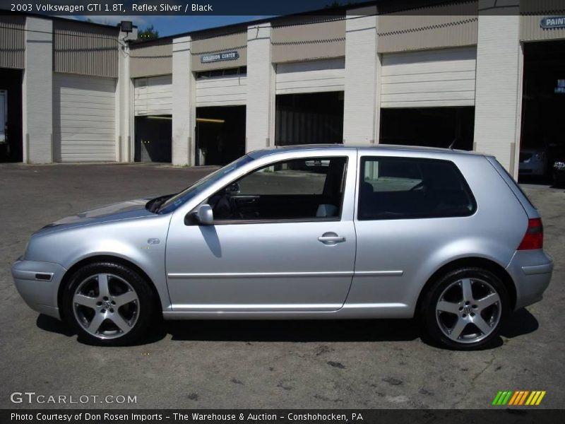 Reflex Silver / Black 2003 Volkswagen GTI 1.8T