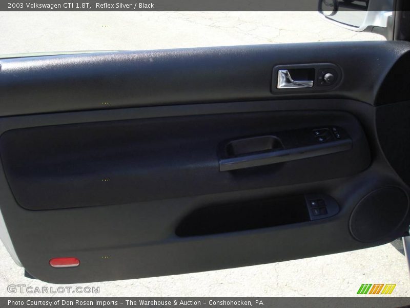 Reflex Silver / Black 2003 Volkswagen GTI 1.8T