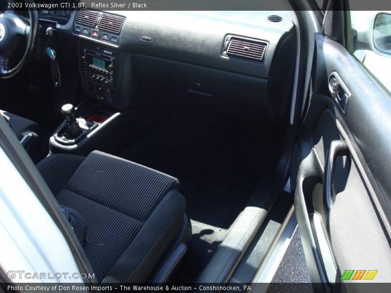 Reflex Silver / Black 2003 Volkswagen GTI 1.8T