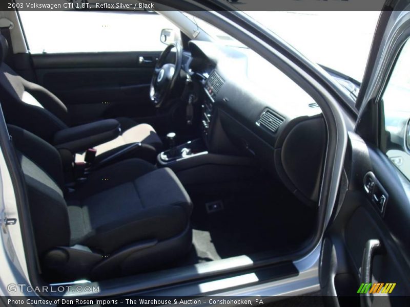 Reflex Silver / Black 2003 Volkswagen GTI 1.8T