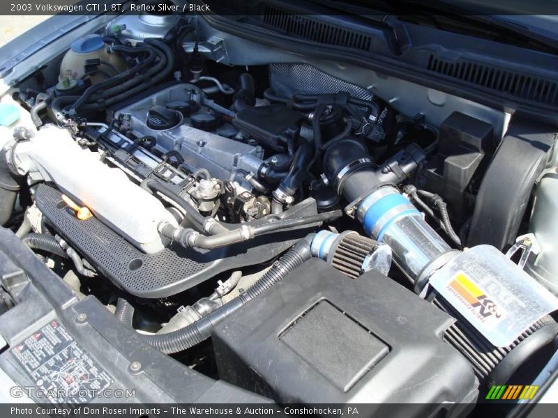 Reflex Silver / Black 2003 Volkswagen GTI 1.8T