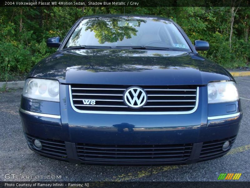 Shadow Blue Metallic / Grey 2004 Volkswagen Passat W8 4Motion Sedan