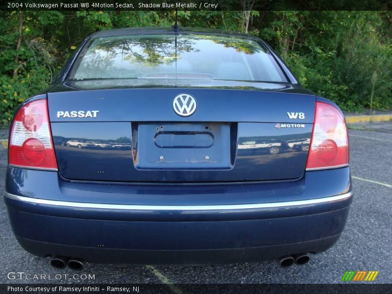 Shadow Blue Metallic / Grey 2004 Volkswagen Passat W8 4Motion Sedan