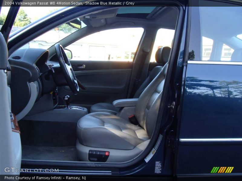 Shadow Blue Metallic / Grey 2004 Volkswagen Passat W8 4Motion Sedan