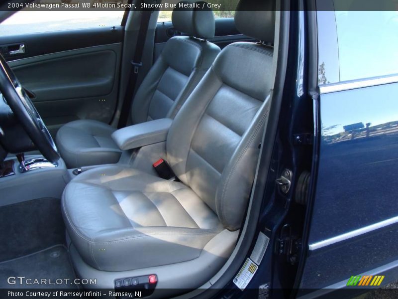Shadow Blue Metallic / Grey 2004 Volkswagen Passat W8 4Motion Sedan
