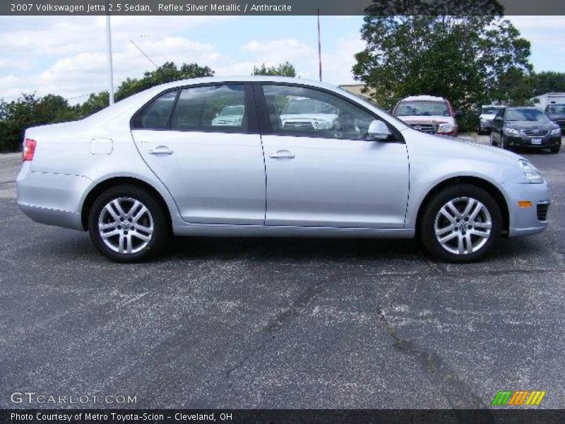 Reflex Silver Metallic / Anthracite 2007 Volkswagen Jetta 2.5 Sedan