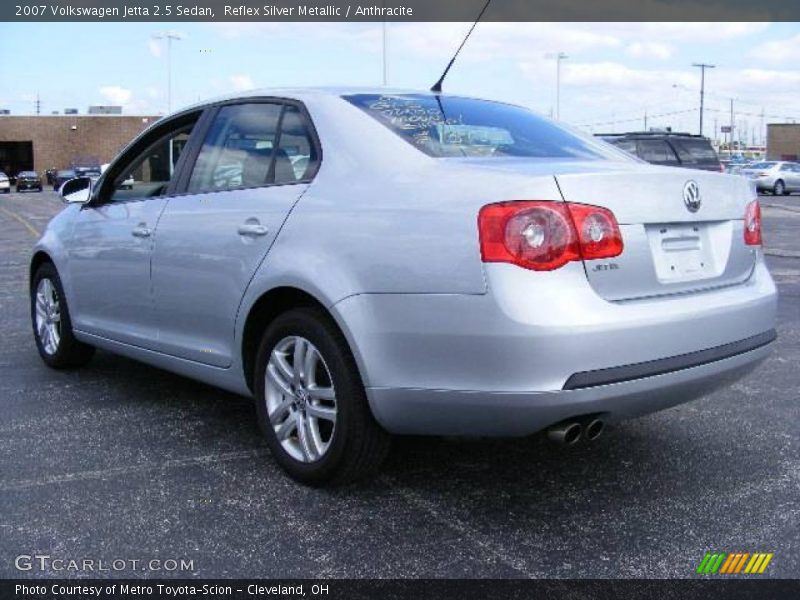 Reflex Silver Metallic / Anthracite 2007 Volkswagen Jetta 2.5 Sedan