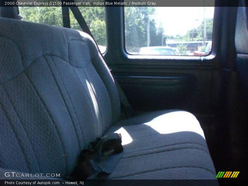 Indigo Blue Metallic / Medium Gray 2000 Chevrolet Express G1500 Passenger Van