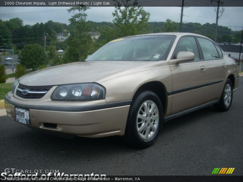 Light Driftwood Metallic / Light Oak 2000 Chevrolet Impala