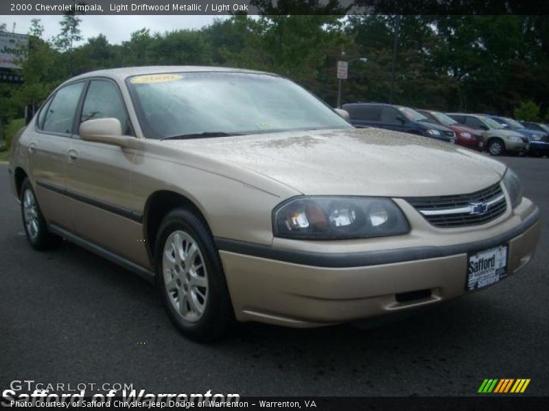 Light Driftwood Metallic / Light Oak 2000 Chevrolet Impala