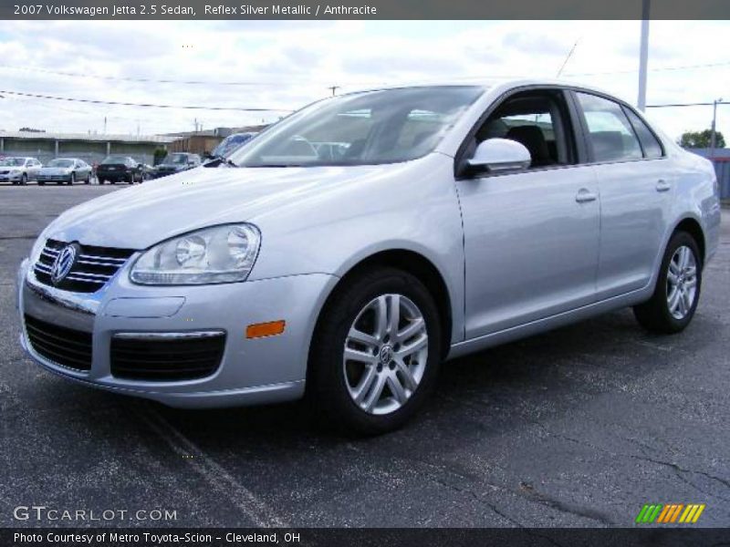 Reflex Silver Metallic / Anthracite 2007 Volkswagen Jetta 2.5 Sedan