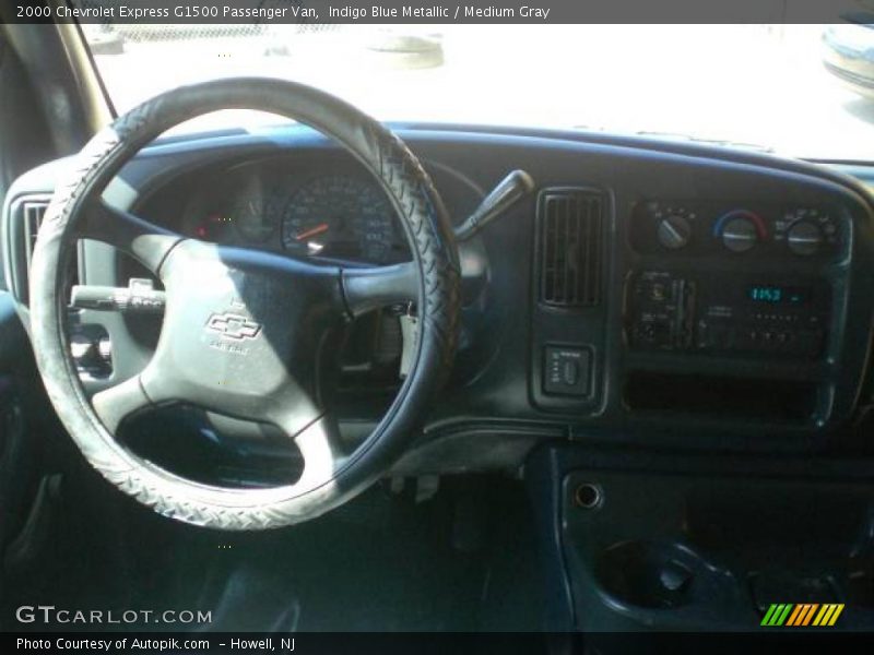 Indigo Blue Metallic / Medium Gray 2000 Chevrolet Express G1500 Passenger Van