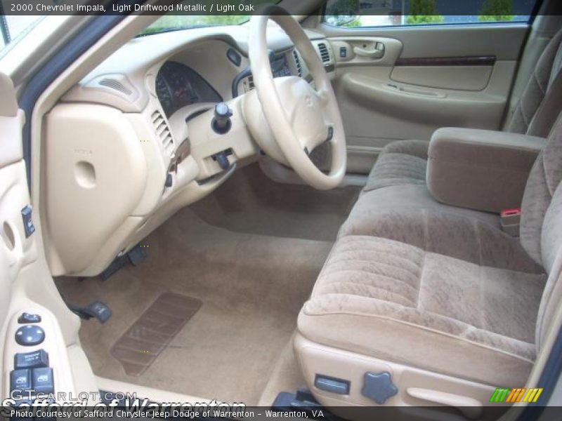 Light Driftwood Metallic / Light Oak 2000 Chevrolet Impala