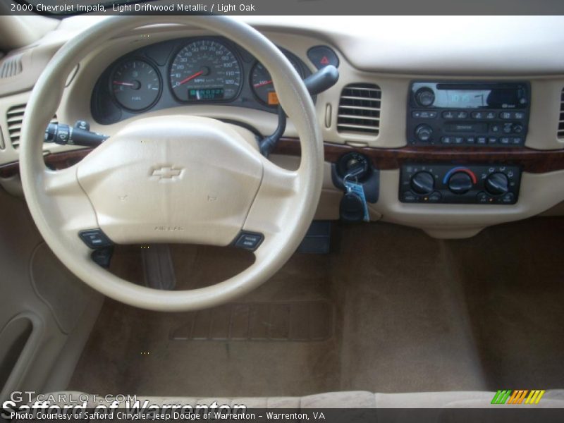 Light Driftwood Metallic / Light Oak 2000 Chevrolet Impala