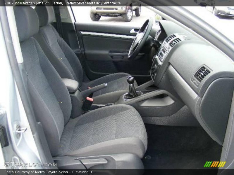 Reflex Silver Metallic / Anthracite 2007 Volkswagen Jetta 2.5 Sedan