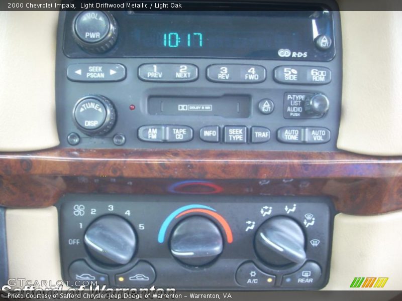 Light Driftwood Metallic / Light Oak 2000 Chevrolet Impala