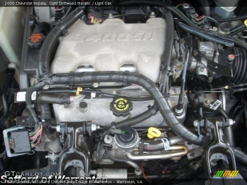 Light Driftwood Metallic / Light Oak 2000 Chevrolet Impala