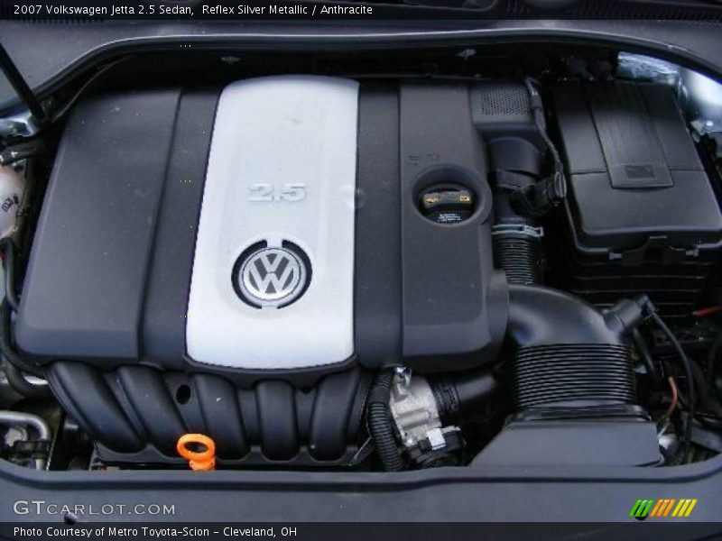 Reflex Silver Metallic / Anthracite 2007 Volkswagen Jetta 2.5 Sedan