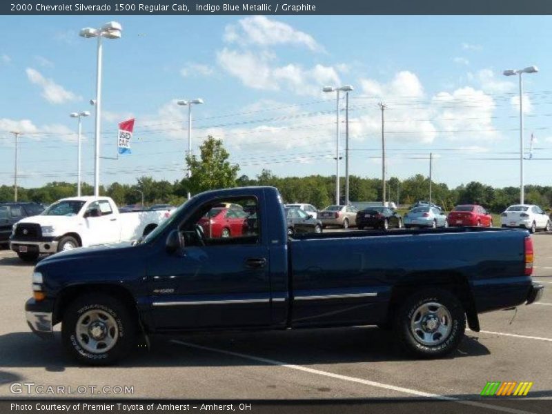 Indigo Blue Metallic / Graphite 2000 Chevrolet Silverado 1500 Regular Cab