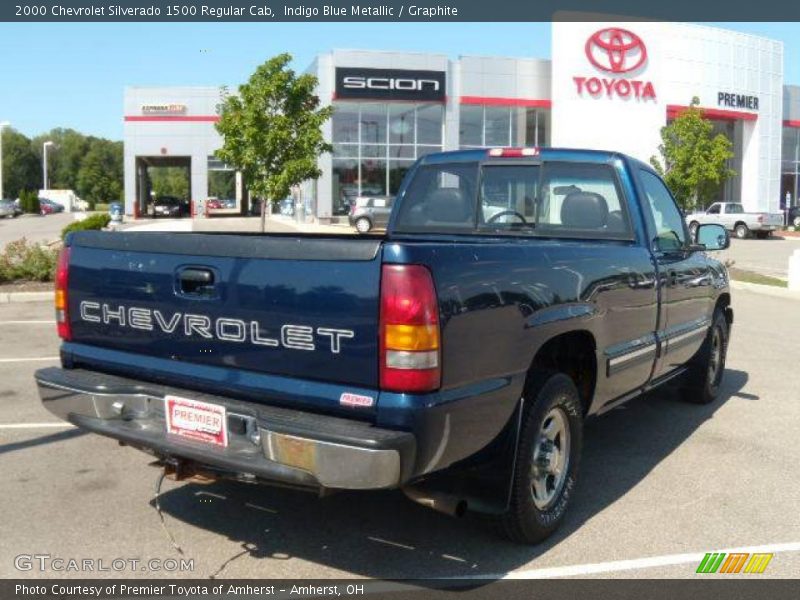 Indigo Blue Metallic / Graphite 2000 Chevrolet Silverado 1500 Regular Cab