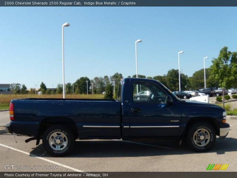 Indigo Blue Metallic / Graphite 2000 Chevrolet Silverado 1500 Regular Cab