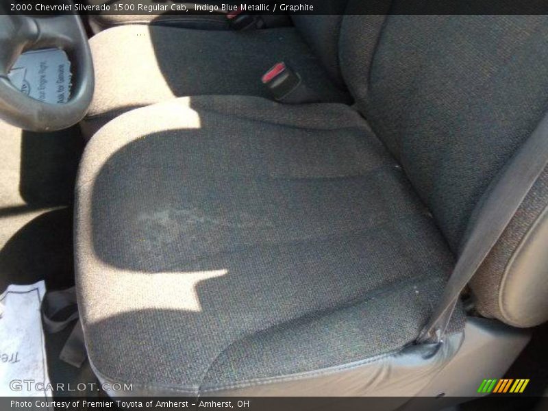 Indigo Blue Metallic / Graphite 2000 Chevrolet Silverado 1500 Regular Cab