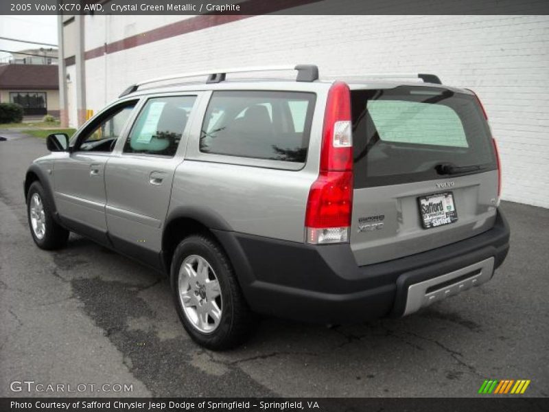 Crystal Green Metallic / Graphite 2005 Volvo XC70 AWD