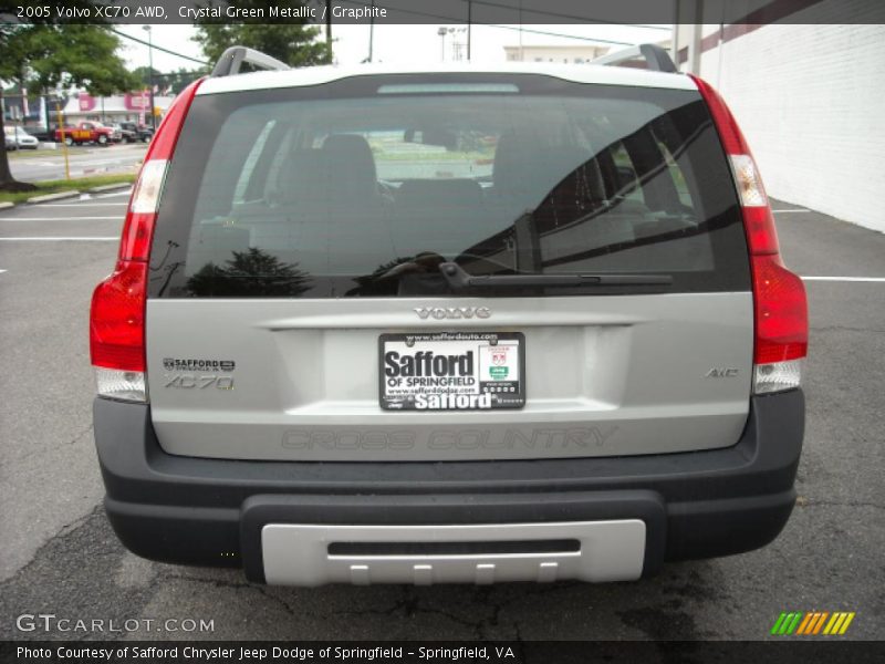 Crystal Green Metallic / Graphite 2005 Volvo XC70 AWD