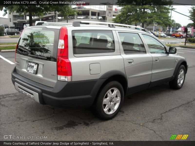 Crystal Green Metallic / Graphite 2005 Volvo XC70 AWD