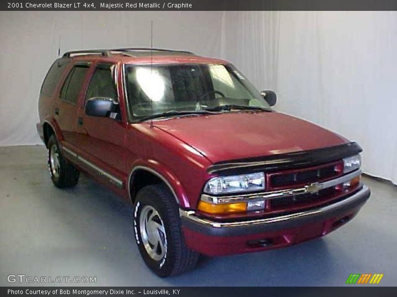 Majestic Red Metallic / Graphite 2001 Chevrolet Blazer LT 4x4
