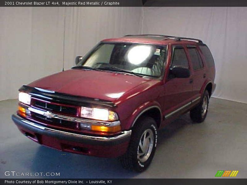 Majestic Red Metallic / Graphite 2001 Chevrolet Blazer LT 4x4