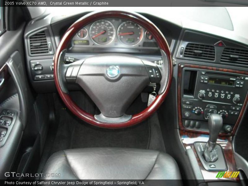 Crystal Green Metallic / Graphite 2005 Volvo XC70 AWD