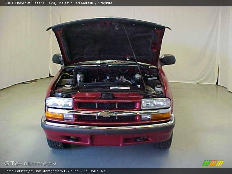 Majestic Red Metallic / Graphite 2001 Chevrolet Blazer LT 4x4