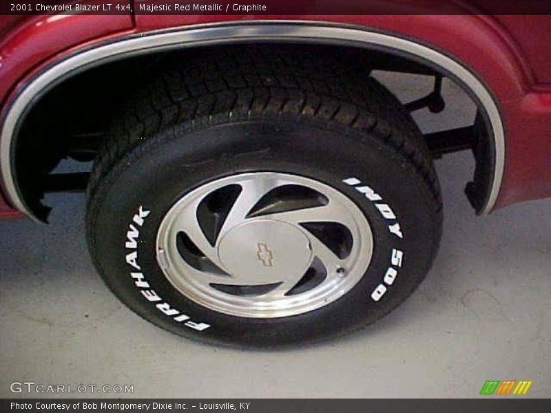 Majestic Red Metallic / Graphite 2001 Chevrolet Blazer LT 4x4