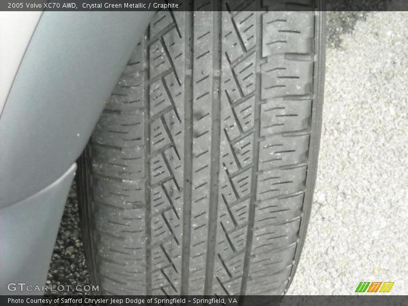 Crystal Green Metallic / Graphite 2005 Volvo XC70 AWD