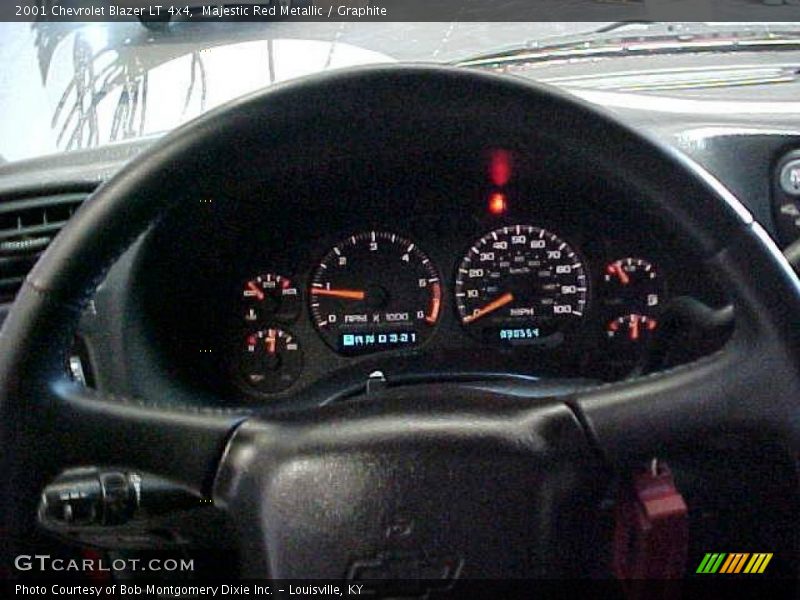 Majestic Red Metallic / Graphite 2001 Chevrolet Blazer LT 4x4