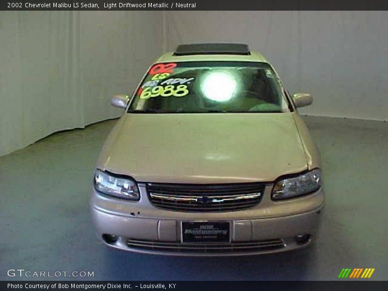 Light Driftwood Metallic / Neutral 2002 Chevrolet Malibu LS Sedan