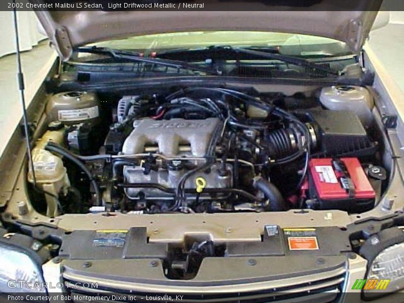 Light Driftwood Metallic / Neutral 2002 Chevrolet Malibu LS Sedan